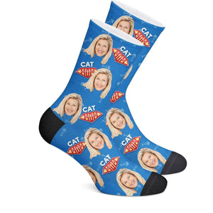 Custom Cat Mom Socks - MadeMineAU