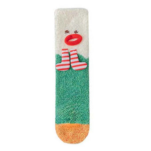 Christmas Socks Women's Plush Coral Fleece Winter Home Floor Socks Christmas Gifts - MadeMineAU
