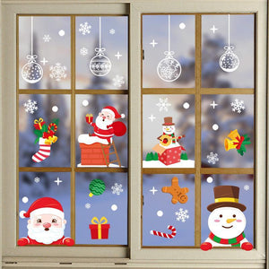 Fun Stickers Christmas Theme Home Decoration Gifts - 12 Part