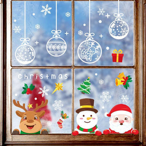 Fun Stickers Christmas Theme Home Decoration Gifts - 4 part