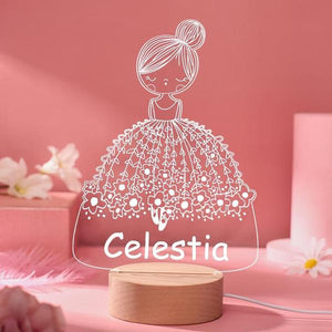 Custom Photo Lamp Led Night Light Gifts For Kids Best Gift Choice for Girls