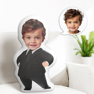 Custom Face Pillow Minime Baby Boss Doll Personalized Photo Gifts for Kids - MadeMineAU