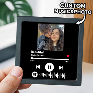 Customized Album Fridge Magnet Personalized Music Fridge Magnet Can Play Songs and Adjust Volume