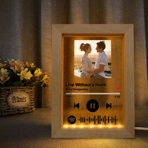 Custom Spotify Glass Art Wedding Gifts Spotify Frame Spotify Plaque Gifts Anniversary Gift