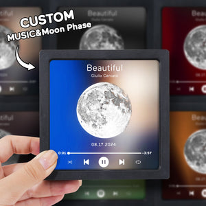 Customized Album Fridge Magnet Personalized Music Fridge Magnet Can Play Songs and Adjust Volume - MadeMineAU