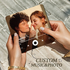 Customized Album Fridge Magnet Personalized Music Fridge Magnet Can Play Songs and Adjust Volume