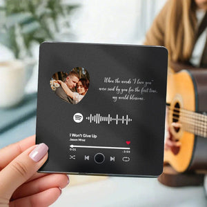 Customized Music Fridge Magnet Personalized Fridge Magnet With Photo Creative Gift - MadeMineAU