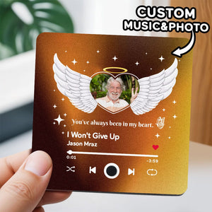 Customized Music Fridge Magnet Personalized Fridge Magnet With Photo Creative Gift - MadeMineAU