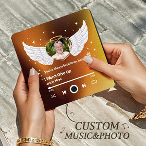 Customized Music Fridge Magnet Personalized Fridge Magnet With Photo Creative Gift - MadeMineAU