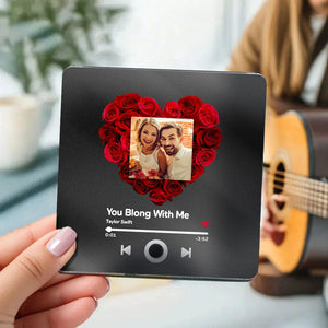 Customized Music Fridge Magnet Personalized Fridge Magnet With Photo Creative Gift - MadeMineAU