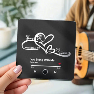 Customized Music Fridge Magnet Personalized Fridge Magnet With Photo Creative Gift - MadeMineAU