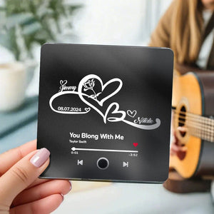 Customized Music Fridge Magnet Personalized Fridge Magnet With Photo Creative Gift - MadeMineAU