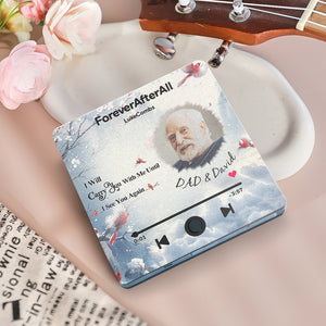 Customized Music Fridge Magnet Custom Engraved Name From Heaven Memorial Gifts Can Play Songs and Adjust Volume - MadeMineAU