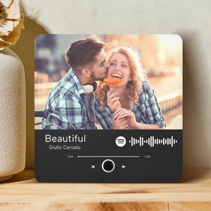 Customized Printed Music Fridge Sticker Calendar Photo Gifts Music Wall Photo Sticker Music Movement That Can Be Played Without Cell Phone Best Gift - MadeMineAU