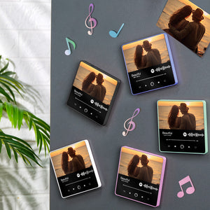 Personalized Photo Album Fridge Magnet Music Wall Photo Sticker Music Movement That Can Be Played Without Cell Phone Music Fridge Magnet Pro Can Play Songs - MadeMineAU