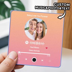 Personalized Photo Album Fridge Magnet Music Wall Photo Sticker Music Movement That Can Be Played Without Cell Phone Music Fridge Magnet Pro Can Play Songs - MadeMineAU