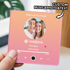 Personalized Photo Album Fridge Magnet Music Wall Photo Sticker Music Movement That Can Be Played Without Cell Phone Music Fridge Magnet Pro Can Play Songs - MadeMineAU