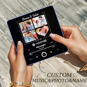 Personalized Photo Album Fridge Magnet Music Wall Photo Sticker Music Movement That Can Be Played Without Cell Phone Music Fridge Magnet Pro Can Play Songs - MadeMineAU