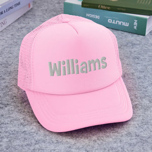 Custom Puff Print Trucker Hat Personalized Foam Trucker Caps for Adult - MadeMineAU