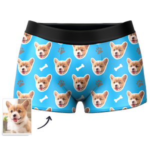 Men's Custom Dog Boxer Shorts 3D Online Preview