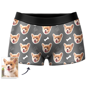 Men's Custom Dog Boxer Shorts 3D Online Preview