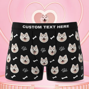 Men's Custom Dog Boxer Shorts 3D Online Preview