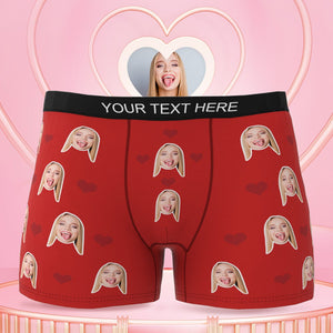 Personalised Face Boxers Custom Boxer Briefs Boxers With Face On Them