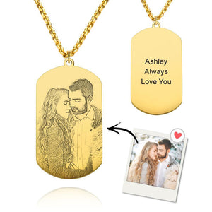 Custom Photo Pendant Necklace Personalized Picture Necklace|Gift For Girlfriend|Gift For Women - MadeMineAU