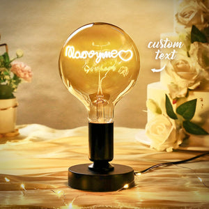 Custom Light Bulbs Proposal Gifts for Her Surprise Decorations Wedding Decorations - MadeMineAU