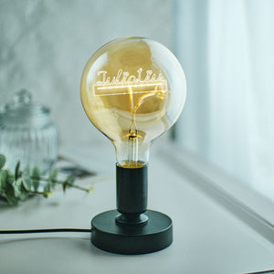 Custom Acrylic Name Led Vintage Edison Filament Modeling Lamp Soft Light Bulbs - MadeMineAU