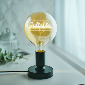 Custom Led Vintage Edison Personalized Acrylic Name Lamp Soft Light Bulbs - MadeMineAU