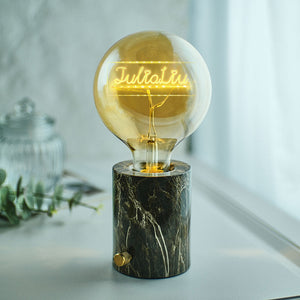 Custom Led Vintage Edison Personalized Acrylic Name Lamp Soft Light Bulbs - MadeMineAU