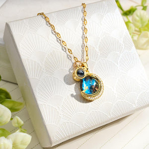 Custom Projection Necklace Planet Fashion Gift - MadeMineAU