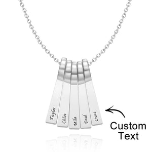 Custom Engraved Necklace Xylophone Bar Creative Gifts - 