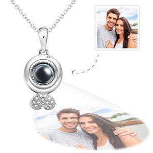 Custom Photo Projection Necklace Creative Trendy Couple Gifts - soufeelus