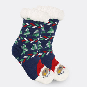 Christmas Socks Plush Coral Fleece Winter Home Christmas Socks Santa Claus Gift Thick Socks