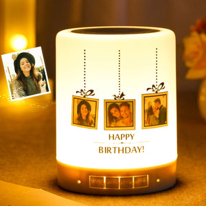 Custom Colorful Bluetooth Speaker Photo Night Light