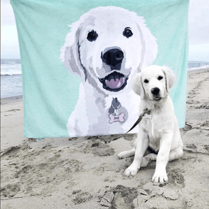 Custom Photo Blanket Gifts For Dog Lovers