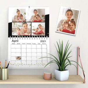 Custom Photo Wall Calendar For Family - MadeMineAU