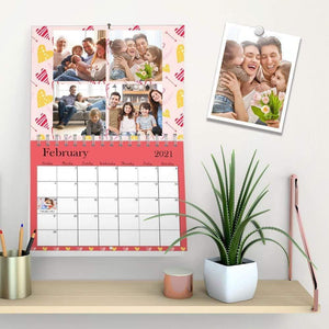 Custom Wall Calendar Photo Personalized Calendar for Family - MadeMineAU