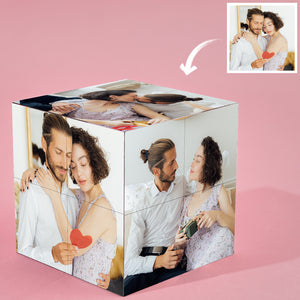 Custom Photo Rubic's Cube Multiphoto Cube Gift For Lovers