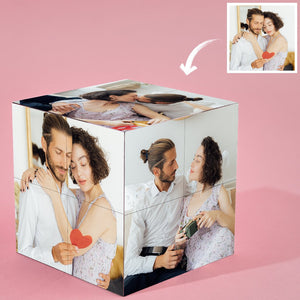 Custom Photo Rubic's Cube Multiphoto Cube Gift For Anniversary