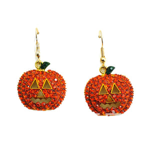 Oringe Pumpkin Earring 14K Gold Plated Halloween Gift - MadeMineAU