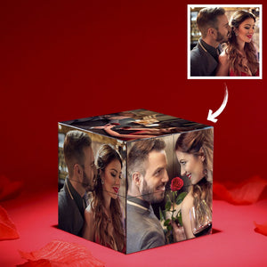 Custom Photo Rubic's Cube Multiphoto Cube Gift For Anniversary
