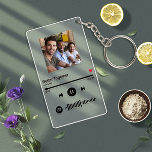 Custom Spotify Code Music Plaque Glass Gifts For Yourself