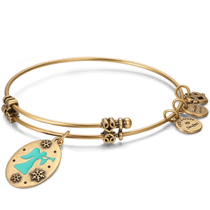 Blessings Of Angel Gold Charm Bangle For Women Friends - MadeMineAU