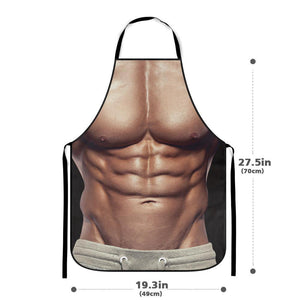 Muscle Man Kitchen Cooking Apron - MadeMineAU
