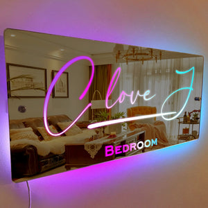 Hot Sale Personalised Name Mirror - Light Up Mirror (Buy 2 Get Free Shipping) - MadeMineAU