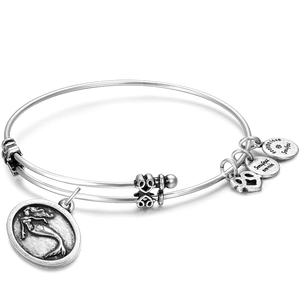 Mermaid Charm Bangle Silver For Women Girls - MadeMineAU