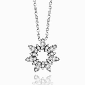 Ice Flower Pendant Necklace Gifts For Girlfriend - MadeMineAU